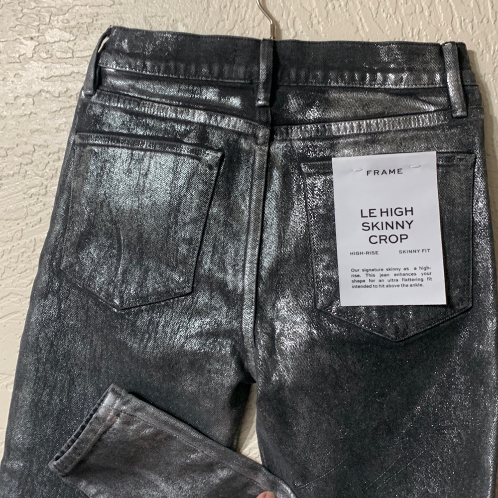 FRAME Le High Skinny Crop Jeans 26 New